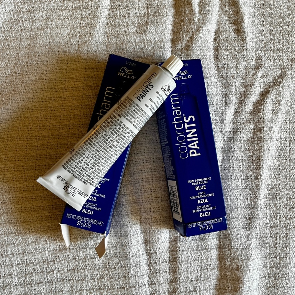 Wella Color Charm Paints Semi-Permanent Hair Color in Blue